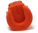 ESPACIADOR AIRE FOX 36 10CC NARANJA