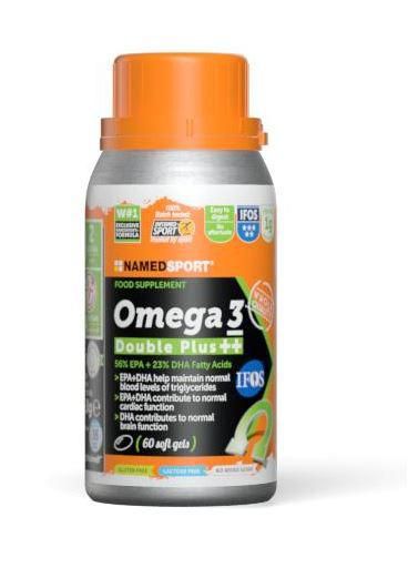 [52491] NAMEDSPORT OMEGA 3 DOUBLE PLUS ++ 60 CAPSULAS