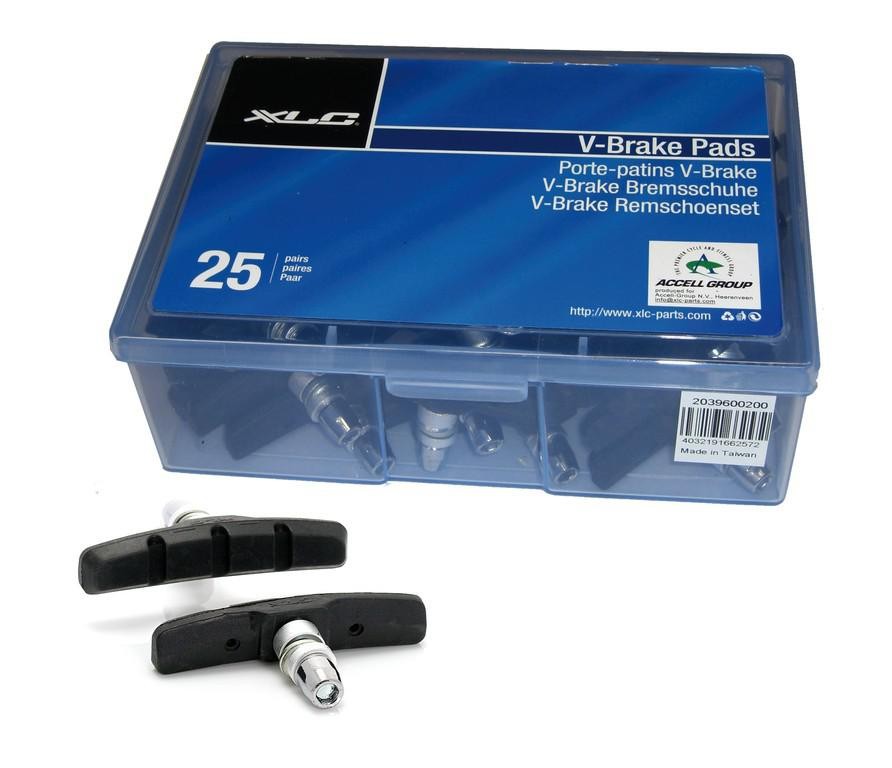 [2039600200] ZAPATAS XLC BS-V01 V-BRAKE 70mm PAR OEM