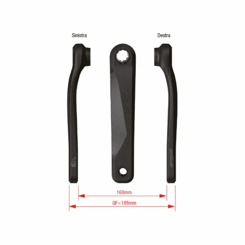 BIELAS FSA E-BIKE CK-220 ISSIS 160mm