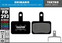 PASTILLAS GALFER STANDARD SHIMANO DEORE OEM