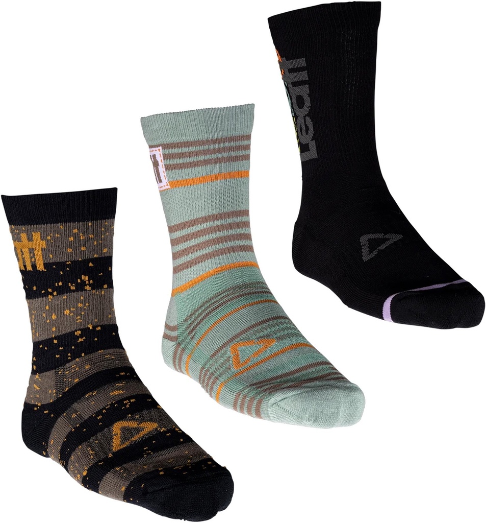 [LB5025202160] Calcetines LEATT MTB Pack (3 und.) (S/M)