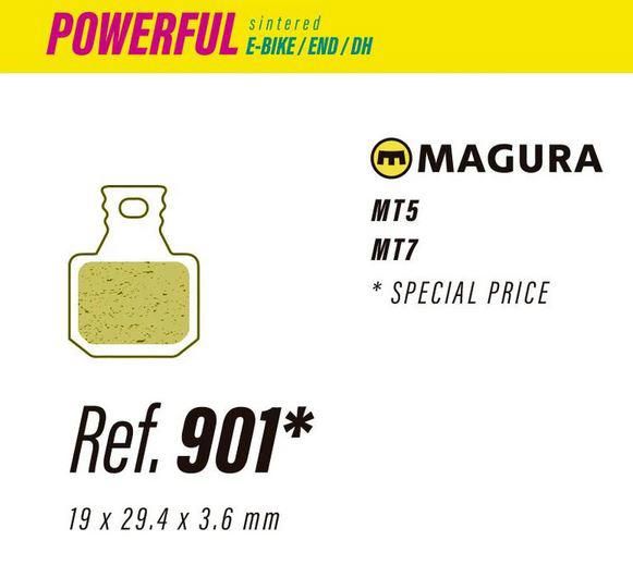 [POW901] PASTILLAS LESS 901 POWERFULL MAGURA