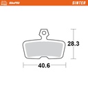 PASTILLAS MOTO-MASTER SINT. SRAM GUIDE RE / CODE R
