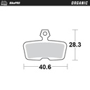 PASTILLAS MOTO-MASTER ORG. SRAM GUIDE RE / CODE R