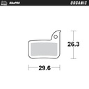 PASTILLAS MOTO-MASTER ORG. SRAM RED, FORCE, APEX