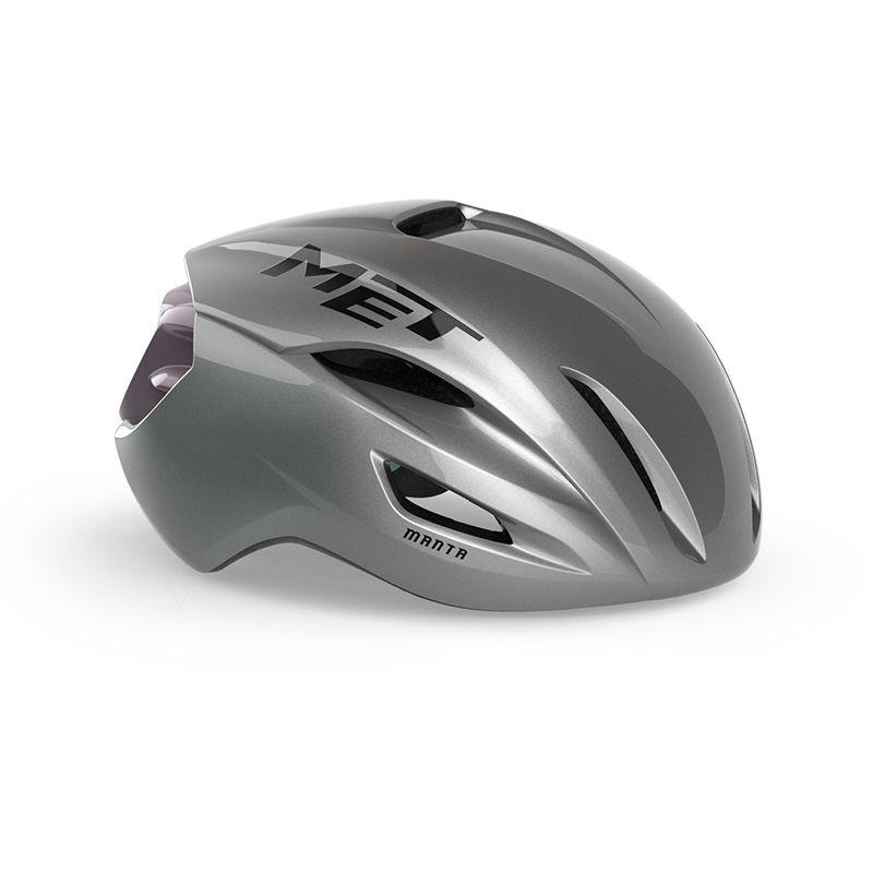 Casco Met Manta Mips Gris Opalo Brillo
