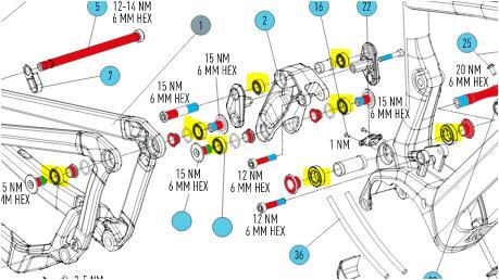 [237037700] KIT RODAMIENTOS FOCUS SAM2 JAM2 THRON2 (BOSCH)