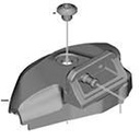 TAPA MANDO DERECHO SL-M8100 I-SPEC EV