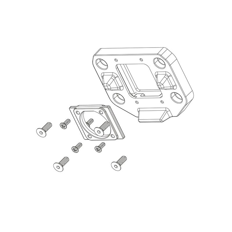 [108180] Soporte Bateria Sram Extra E-Bike 320mm C/Conector