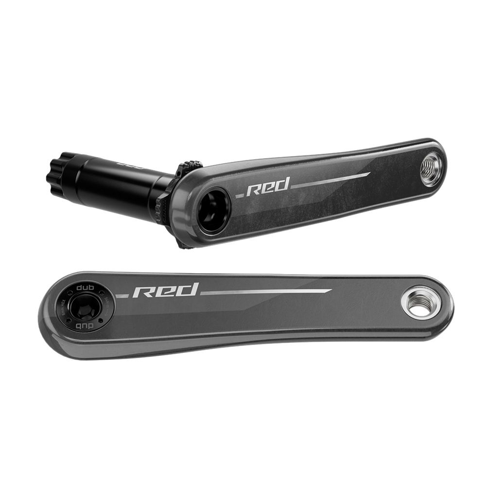 Bielas Sram Red E1 DUB 175mm Carbono Negro