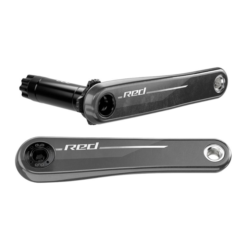 Bielas Sram Red E1 DUB 165mm Carbono Negro