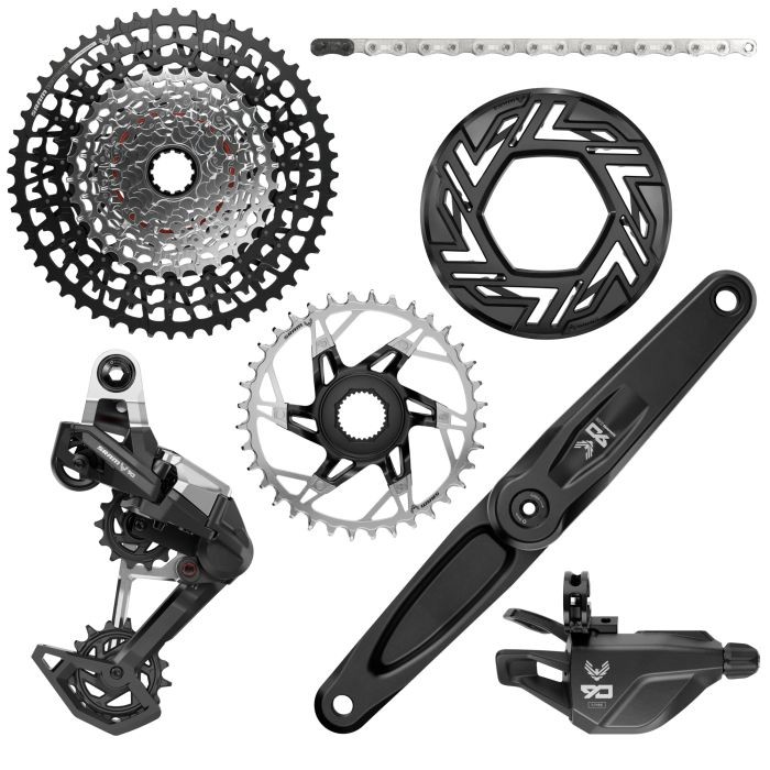 Grupo Sram E-MTB Eagle 90 Bosh Isis 170 36D(10-52)
