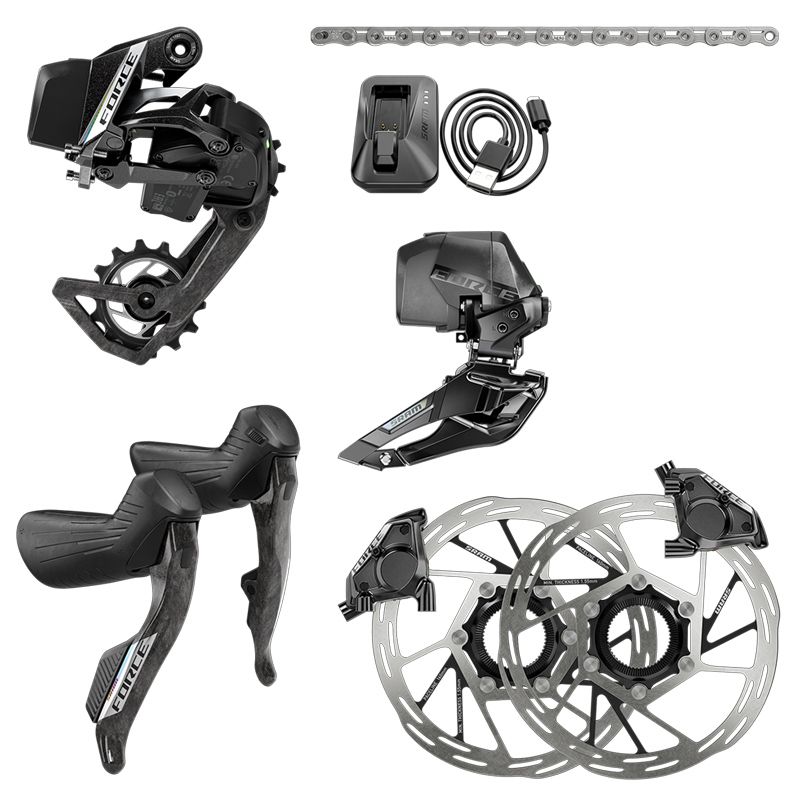 [108996] Grupo Sram Electronico Force AXS 2X E1