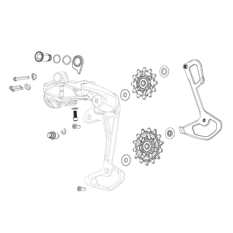 [109165] Sram Kit Carcasa XX DH T-Type AXS