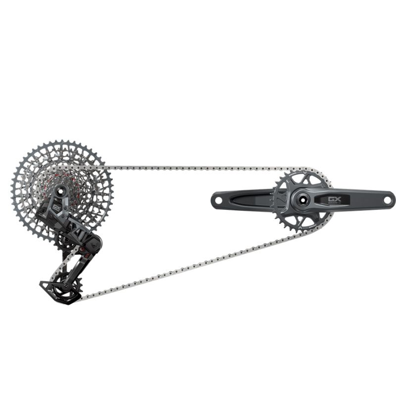 [109292] Grupo Sram El. GX T-Type Eagle AXS DUB Dm 165 32D 10-52