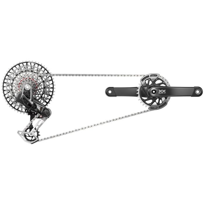[109304] Grupo Sram XX T-Type Eagle AXS Wide DUB Pod Dm 165 32D (OEM)