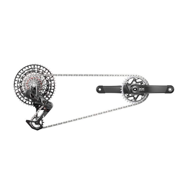 [109309] Grupo Sram XX SL T-Type Eagle AXS DUB Pod Dm 170 34D