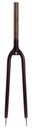 HORQUILLA ACERO 700X210X28.6 1-1/8" NEGRA