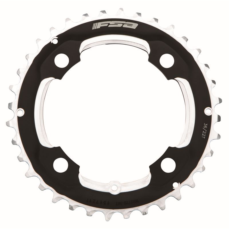 [243330] FSA Plato MTB Pro 104mm 38 Dientes Negro