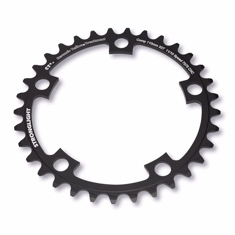 Plato Stronglight Ct2 110mm 10/11 Velocidades Negro 48