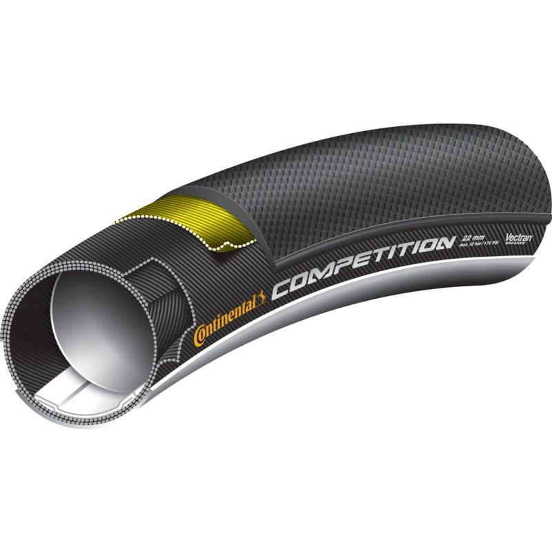 [67116] Continental Tubular Competition 25 Negro