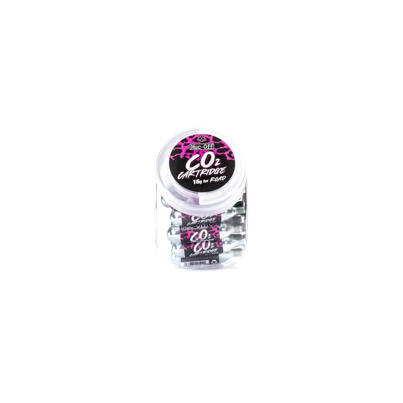 [704972] Muc-Off Caja Cartucho CO2 16 G (40 Unidades)