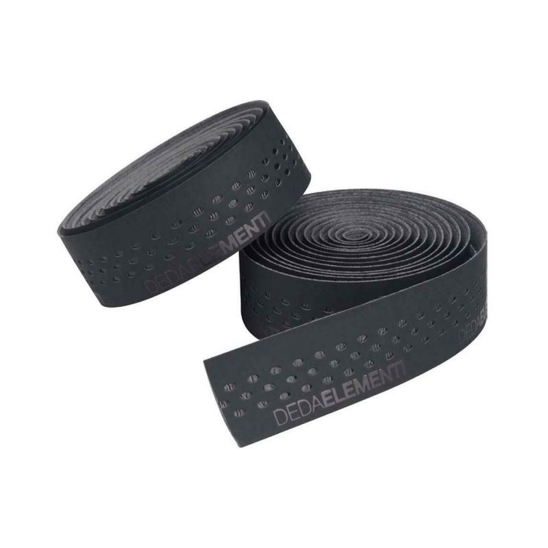 [706099] Cinta Manillar Deda Cinta Presa Perforada Negro Brillant