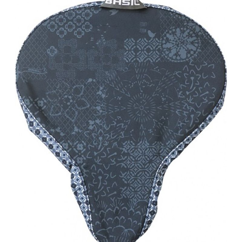 Sillín Basil Cubresillin Bohème Impermeable Azul Indigo