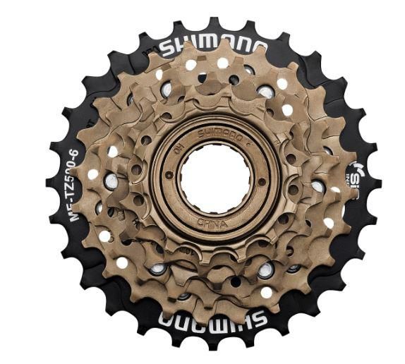 PIÑON SHIMANO 6V TZ500 14-28