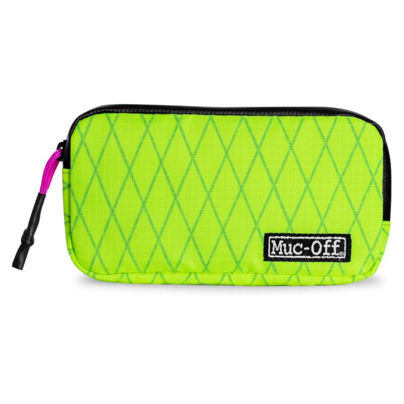 [712731] Muc-Off Estuche Essentials Impermeable Verde Fluo