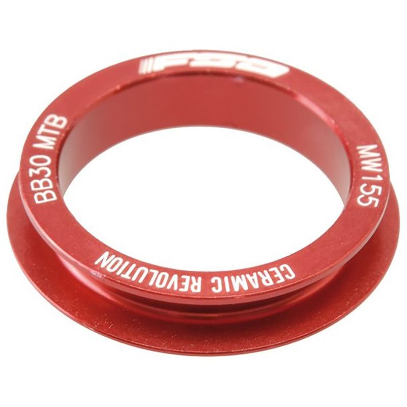 Pedalier FSA Espaciador 8.3mm Para Bb30 Mw155 Rojo