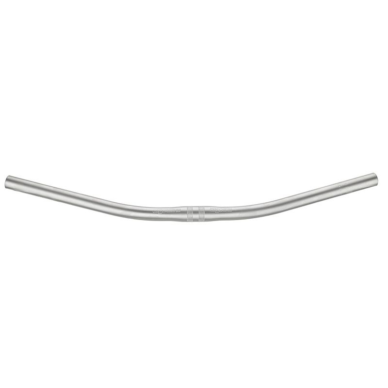 Manillar Ergotec Man.Ergo Moon Cruiser 605mm 25.4 23 Acero Plata