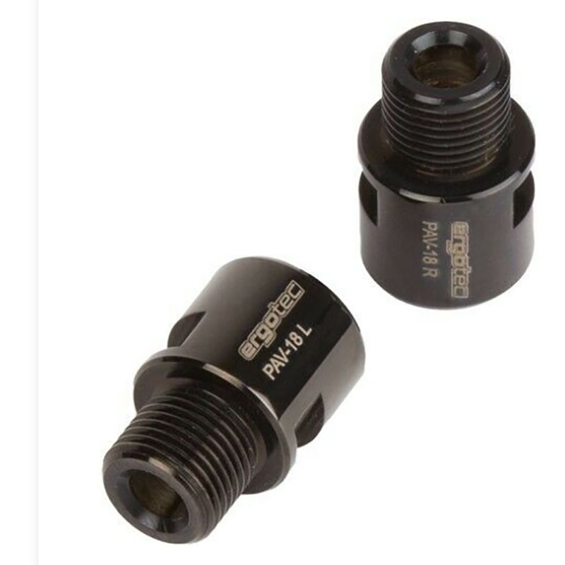 [714550] Pedales Ergotec Extensores Eje Ergo P/ 9/16 Neg