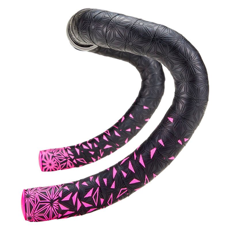 [720509] Cinta Manillar Supacaz Super Sticky Kush Star Fade Ne/Ro.Ne