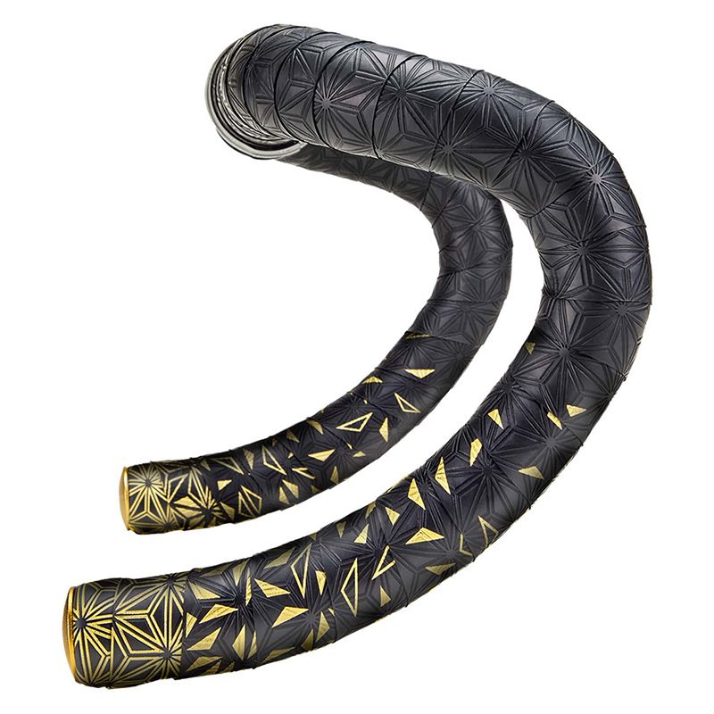 [720528] Cinta Manillar Supacaz Super Sticky Kush Galaxy Estr.Ne/Oro