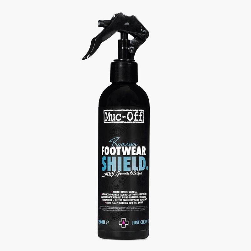 [721654] Muc-Off Spray Rep.Agua/Sucie.Zap. Prem.Shield 250ml