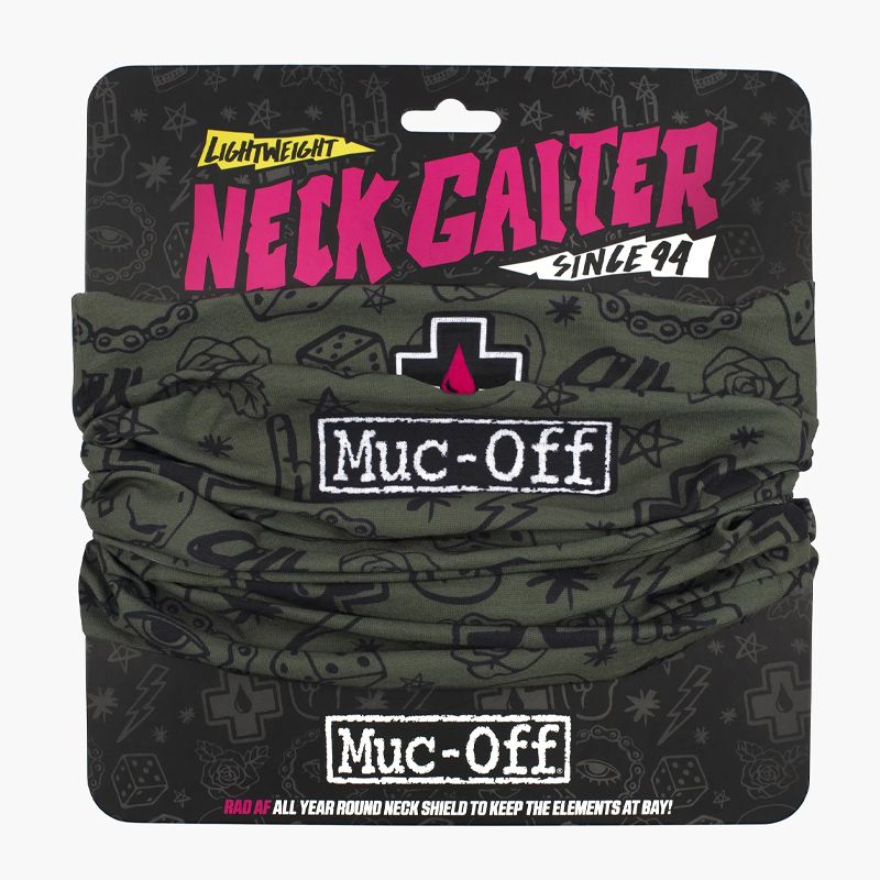 [722087] Muc-Off Pañuelo Transpirable Verde Punk
