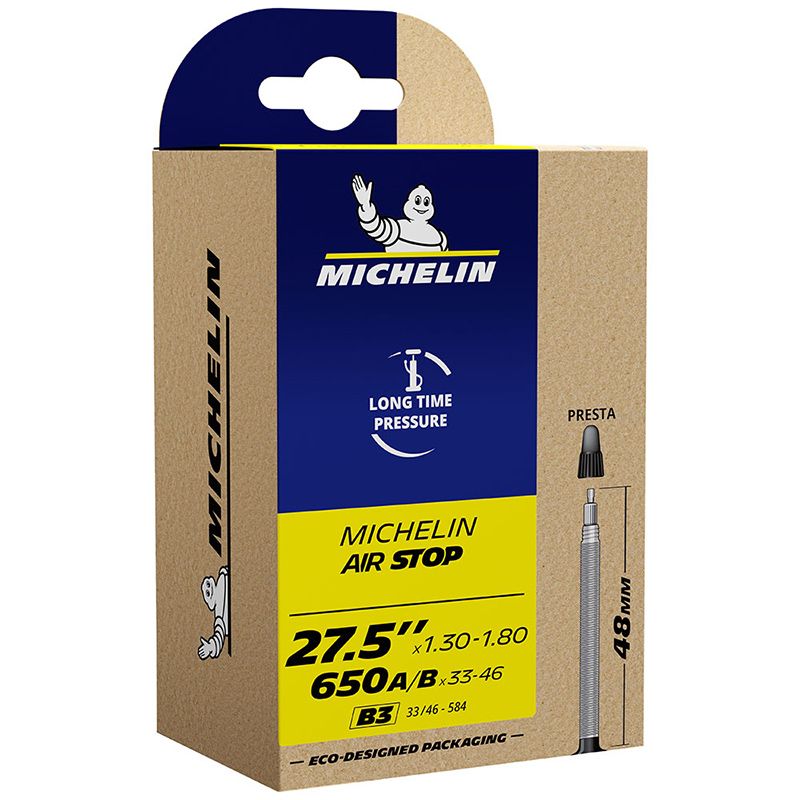 [722209] Camara Michelin B3 Airstop 27.5X1.30-1.75 Pres.48