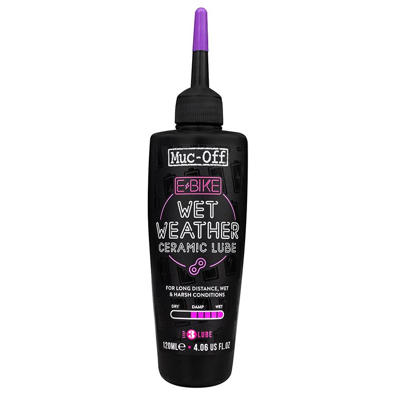 [723307] Muc-Off Lubricante Cadena E-Bike Clima Humed 120ml