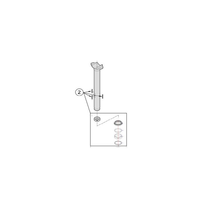 [724274] Tija FSA Kit Juntas Para Telesc.Flowtron Agx El372