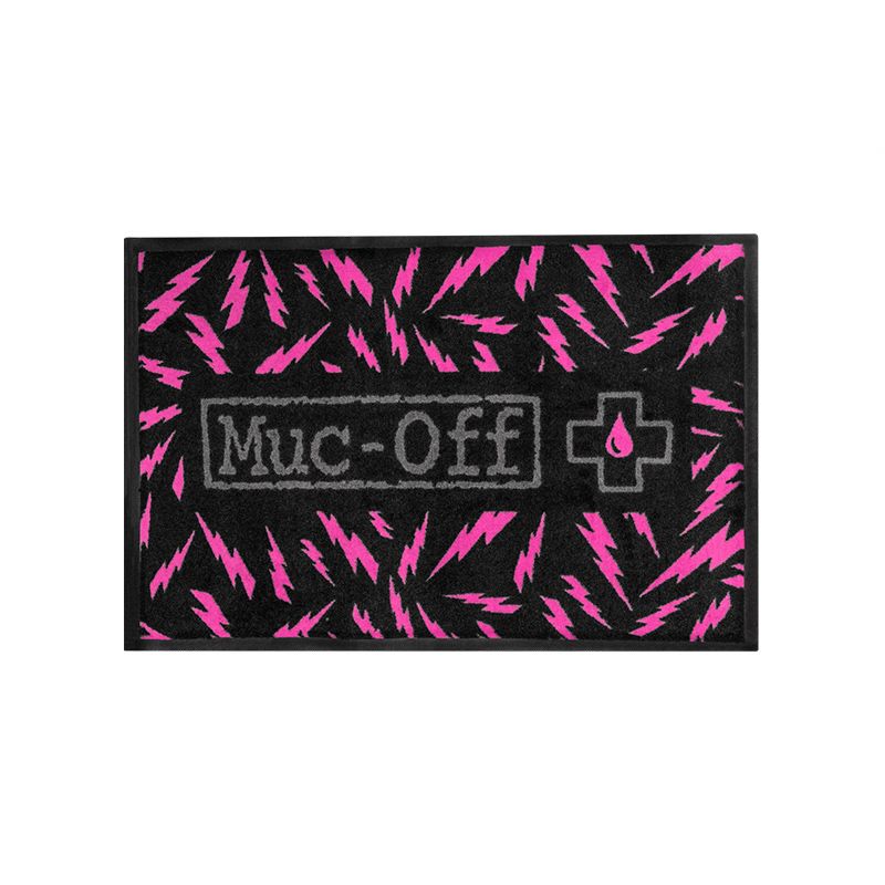 [726507] Muc-Off Alfombra Absorbente 600x900mm Negro/Rosa