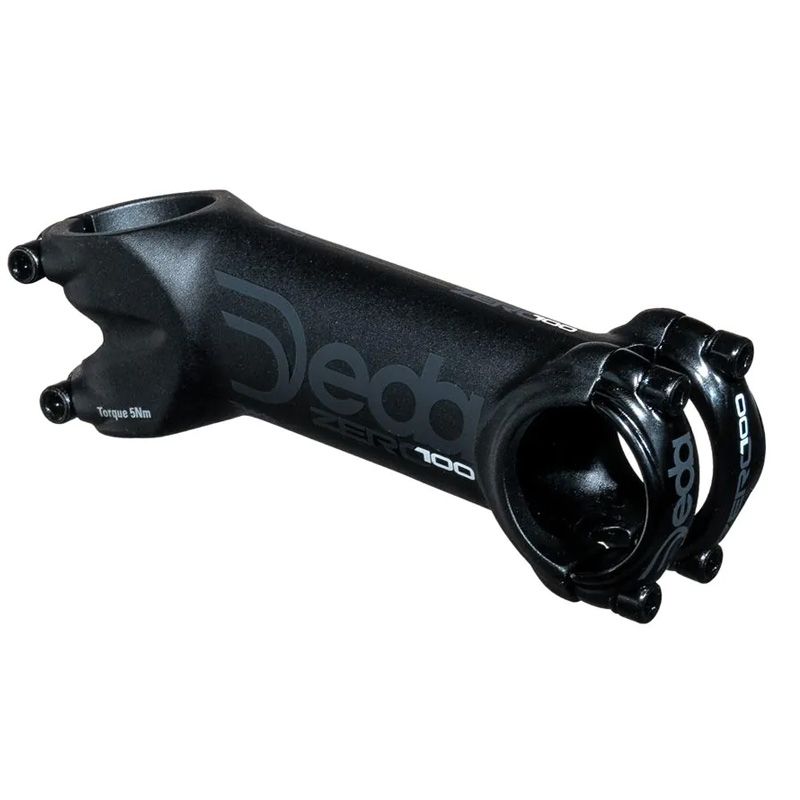 [727708] Potencia Deda Zero100 90 1-1/8 31.7 70º Alum.Negro