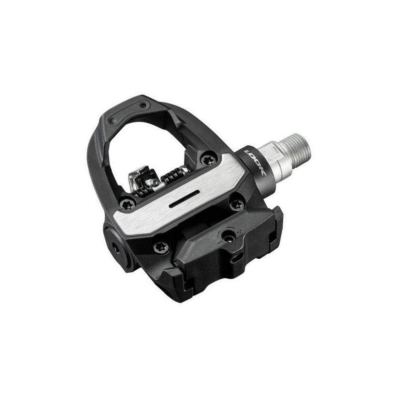 [728424] Pedales Look Indoor Mixtos Delta/SPD Acero Negro