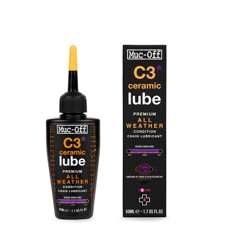 [728975] Muc-Off Lubric.Cadena C3 Premium Cl.Seco/Hum.50ml