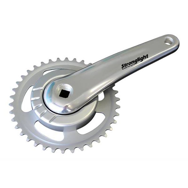Biela Stronglight Jg./Plato Strongligh Twin 170mm 38D Aluminio Pla