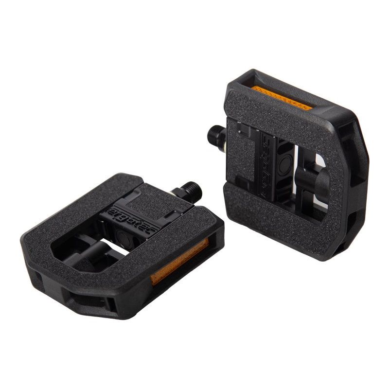 [730522] Pedales Ergotec Pleg. Ep-F 100X102 Al/Polipr.Neg.Re