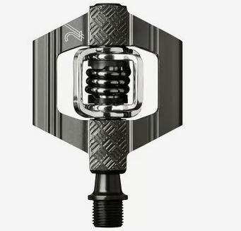 [16173] PEDALES CRANKBROTHERS CANDY 2 DARK GREY/BLACK