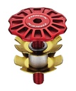 TOP CAP TOKEN ARSENAL 1-1/8" CNC RED