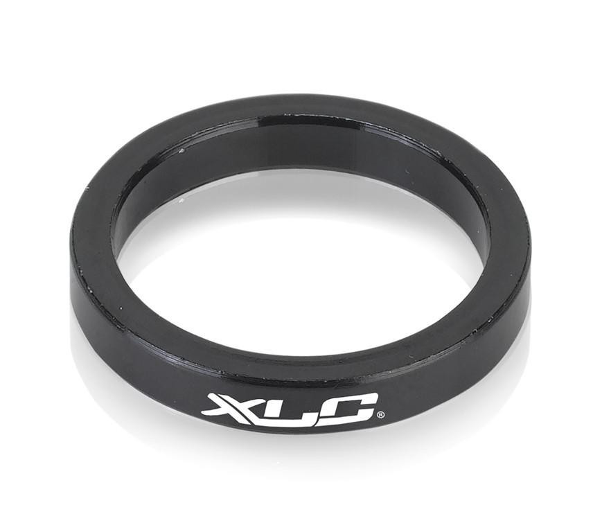 ESPACIADOR DIRECCION XLC 5mm 1-1/8 ALUM. NEGRO
